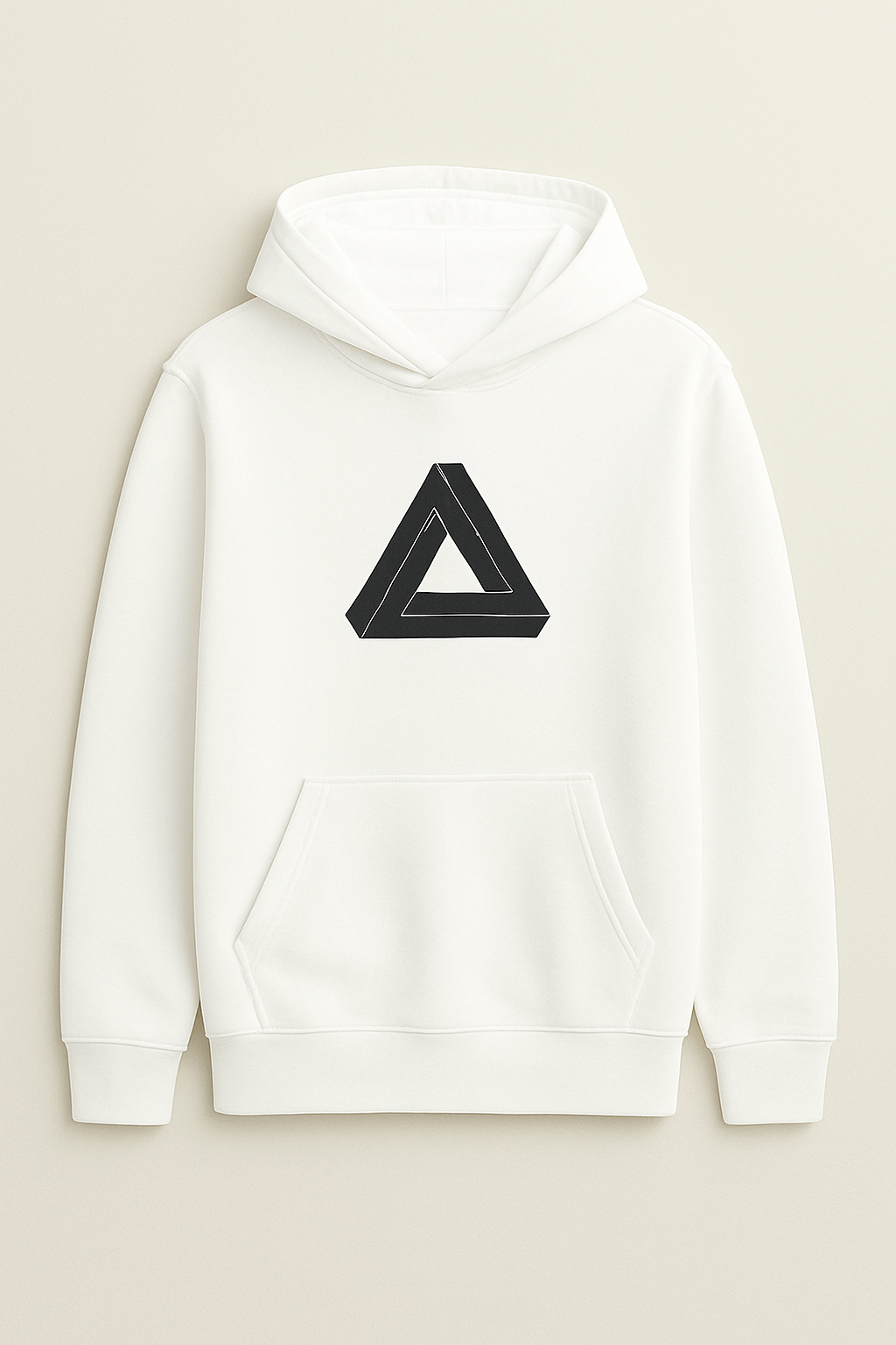 Sweatshirt mit Dreieck-Print