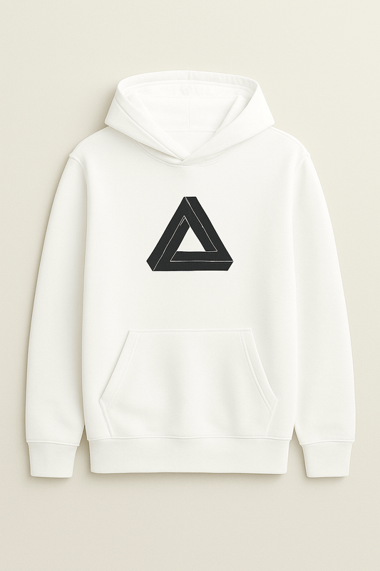 Bluza z nadrukiem trójkąta
